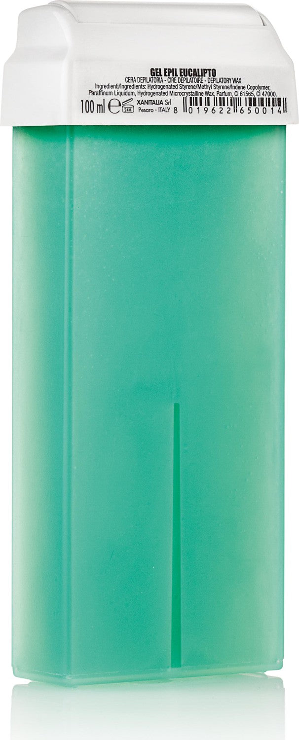 XanitaliaPro Fettlöslicher Enthaarungswachs Refill Roll On 100 ml Eukalypsus
