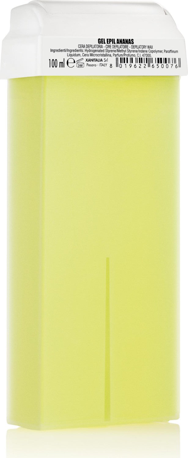 XanitaliaPro Fettlöslicher Enthaarungswachs Refill Roll On 100 ml Ananas