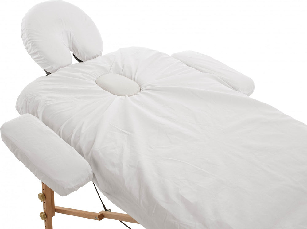 XanitaliaPro Master X Überzug mit Gummi für Massageliege weiß