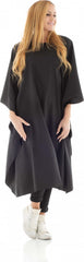 XanitaliaPro Comfort Pro Haarschneideumhang in Schwarz