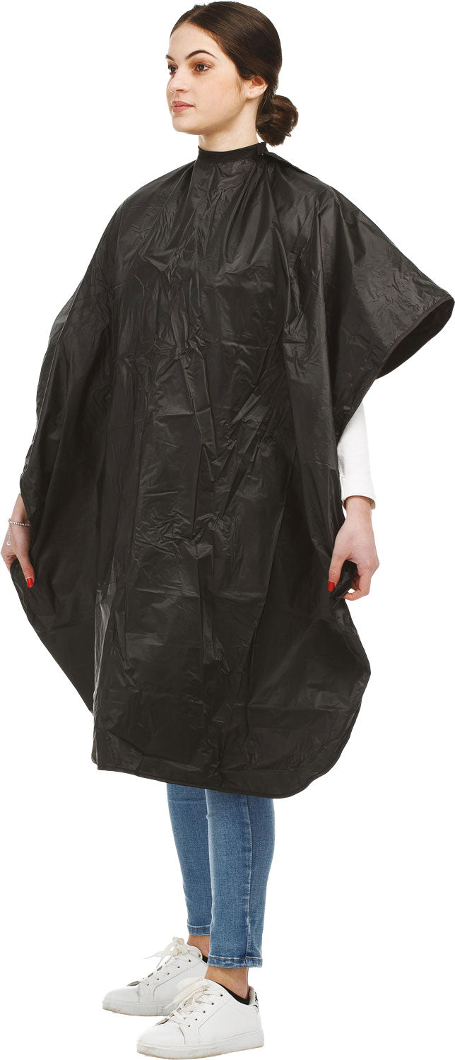 XanitaliaPro Colouring Cape Haarfärbeumhang in Schwarz