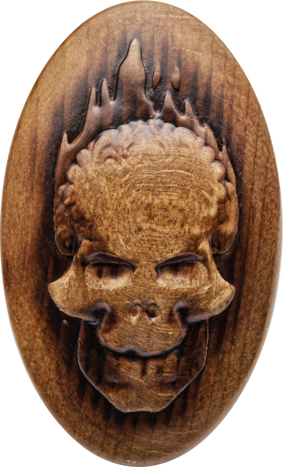 XanitaliaPro Barber Pro Skull Oval Palm Brush