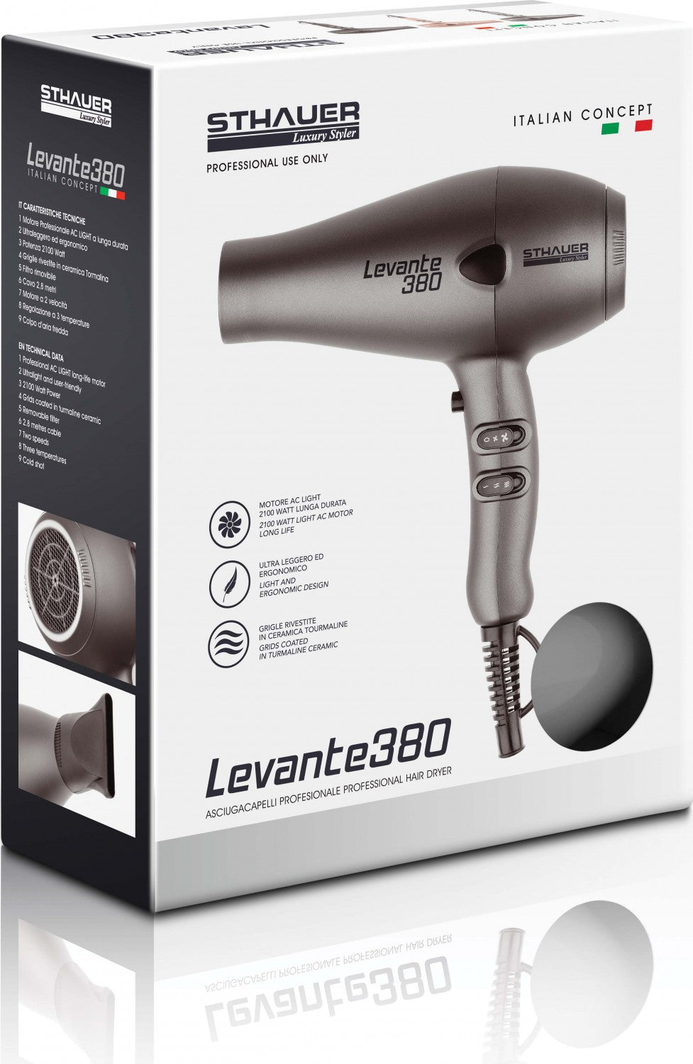 XanitaliaPro Levante 380 LuxuryStyler von Sthauer in Schwarz