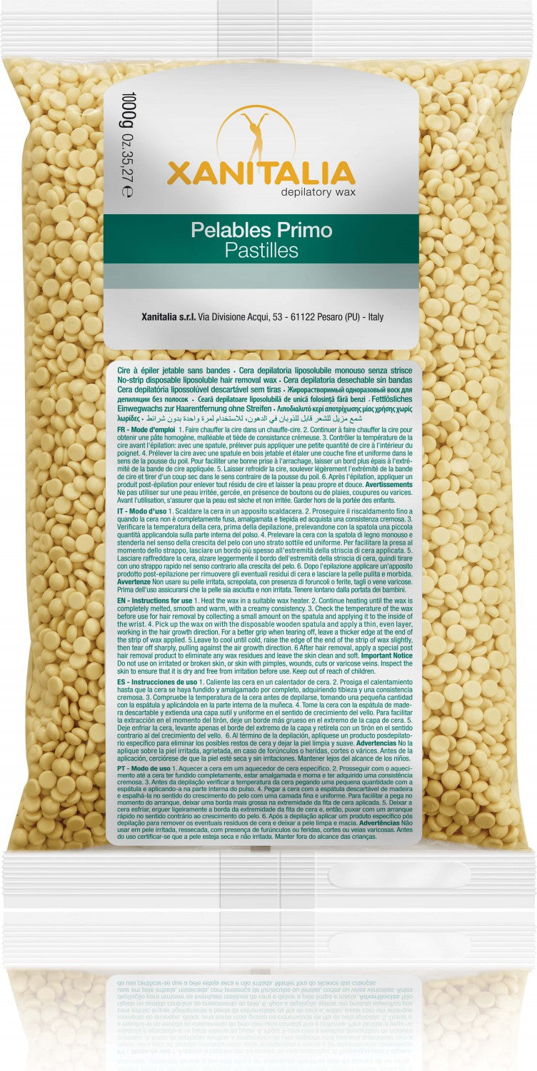 XanitaliaPro Brasilian System Wax Perlen Argan 1000g