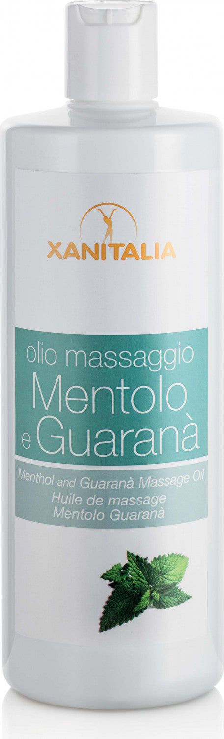 XanitaliaPro Massageöl mit Menthol und Guarana 500 ml