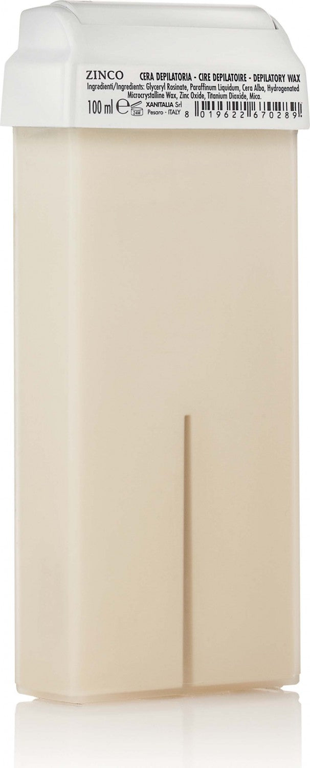 XanitaliaPro Fettlöslicher Enthaarungswachs Refill Wax Roll On 100 ml Zink