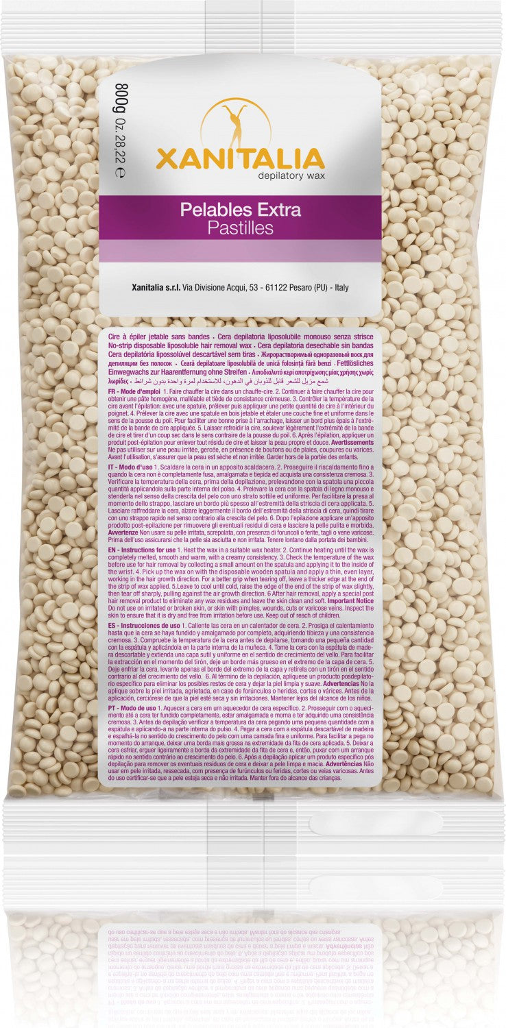 XanitaliaPro Film Wax Pelables Extra Brasilian System Vanille 800 g