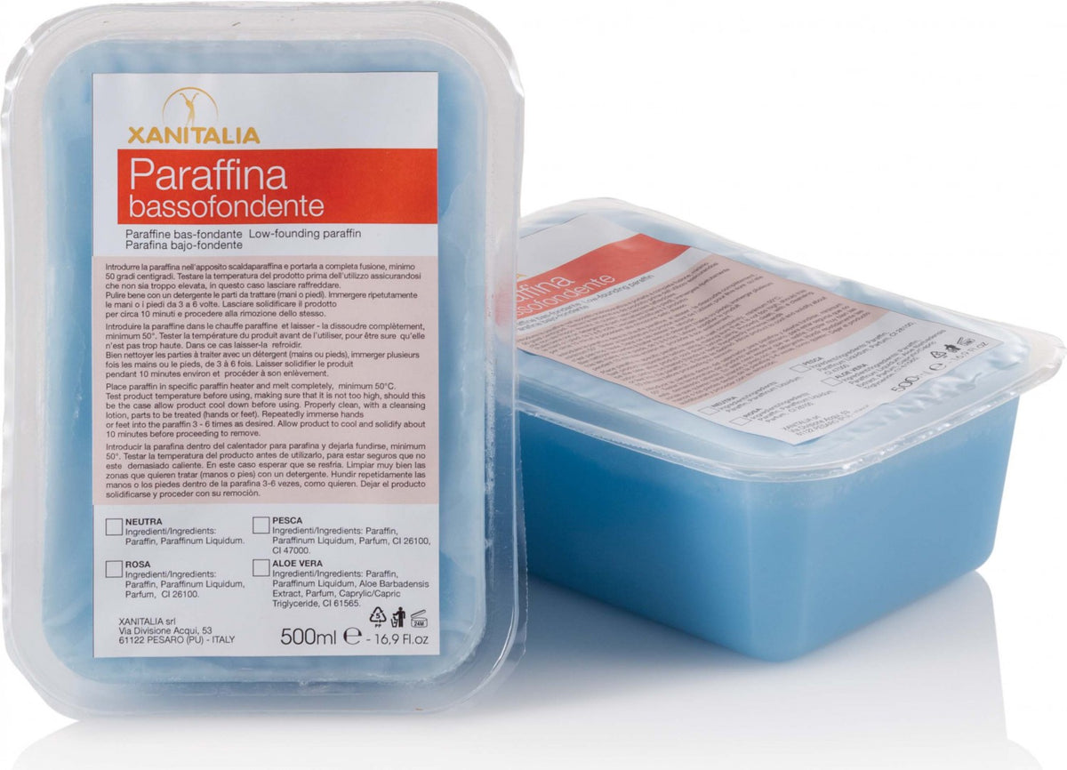 XanitaliaPro Niedrig schmelzende Paraffine Aloe Vera Formel 2 x 500 ml
