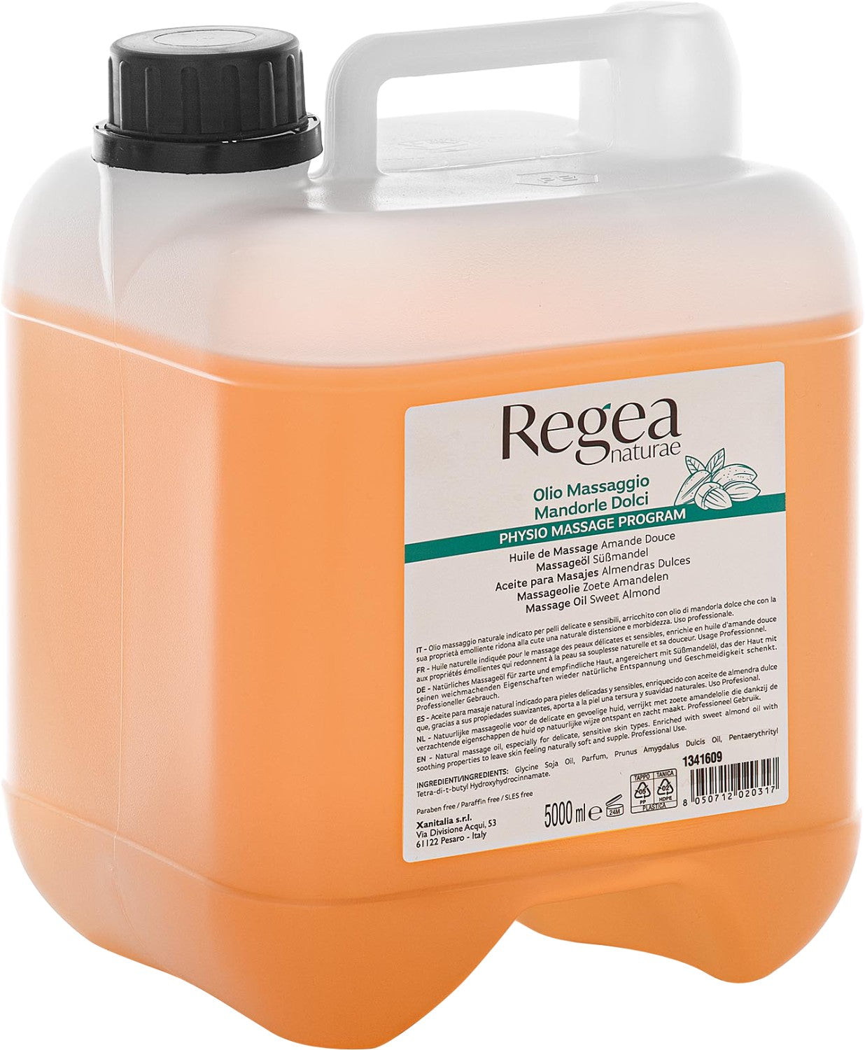 XanitaliaPro Regea Massageöl Süßmandel 5000 ml