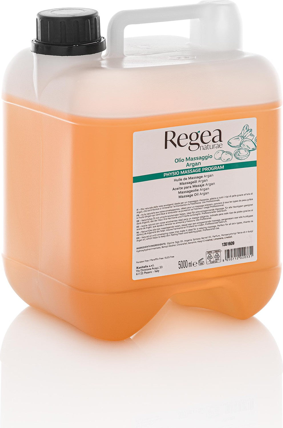 XanitaliaPro Regea Massageöl Argan 5000 ml
