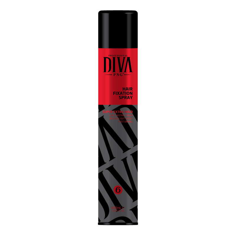 Diva Hairspray super extra hold red 400ml