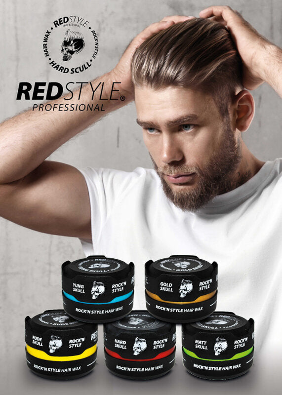 Redstyle Haarwax Hard Skull rot 150ml