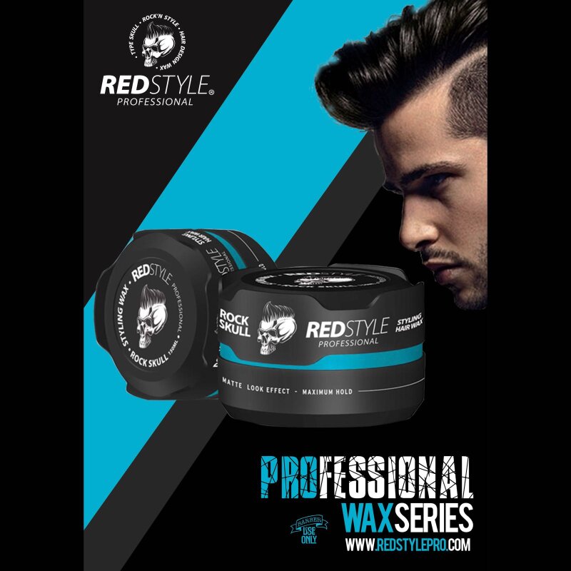 Redstyle Haarwax Yung Skull blau 150ml